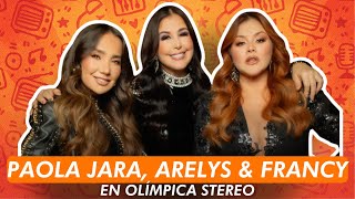 Paola Jara, Arelys Henao y Francy en Temprano es más bacano de Olímpica Stereo