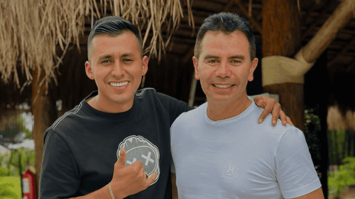 Sebastián Ayala y Jhonny Rivera