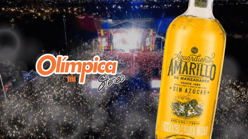 Aguardiente amarillo de Manzanares 