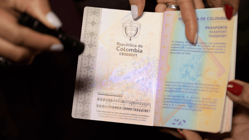 Pasaporte de Colombia