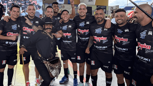 Equipo de los Bendecidos en el Goolímpica de las Estrellas