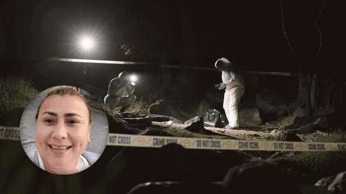 Círculo: Yulitza Toloza. Foto: escena de crimen
