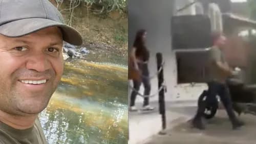 Alcalde de El Dorado, Meta, es grabado saliendo de motel con supuesta amante