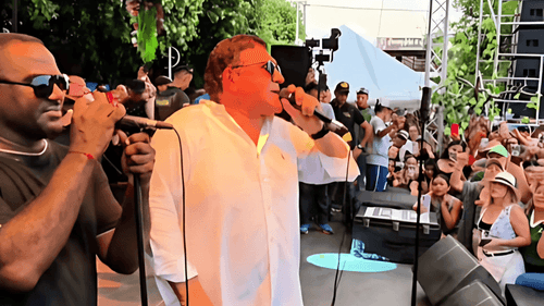 Poncho Zuleta en su presentación de Aguachica.